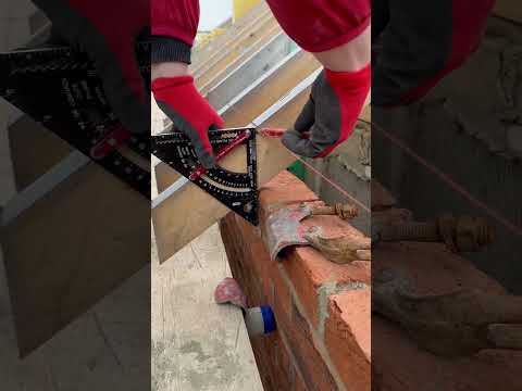 Amazing 🤩!!Carpenters must know 🔥🔥🔥!!! Gohelper Roofing Square!Carpenters Square Tool Adjustable