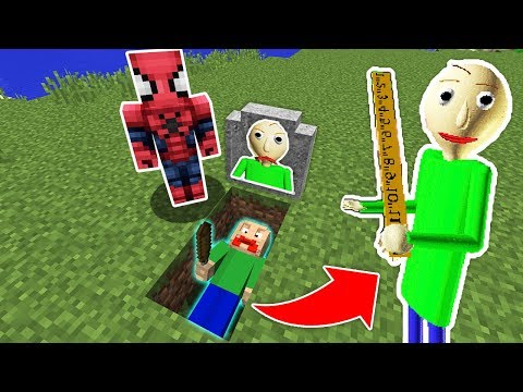 KORKUNÇ ÖĞRETMEN BALDİ'NİN 1000 YILLIK MEZARINI BULDUM! - Minecraft
