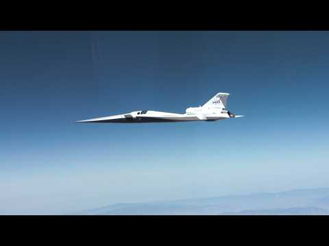 NASA вперше перевищила швидкість звуку на експериментальному X-59