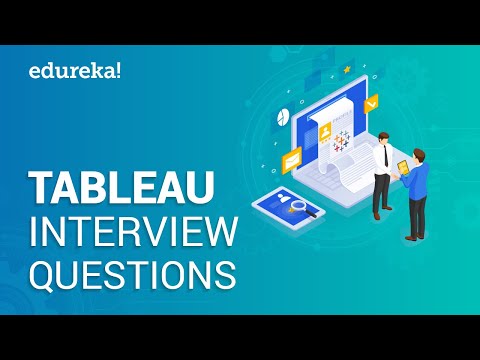 Tableau Interview Questions Answers | Tableau Career Path | Tableau Jobs | Edureka