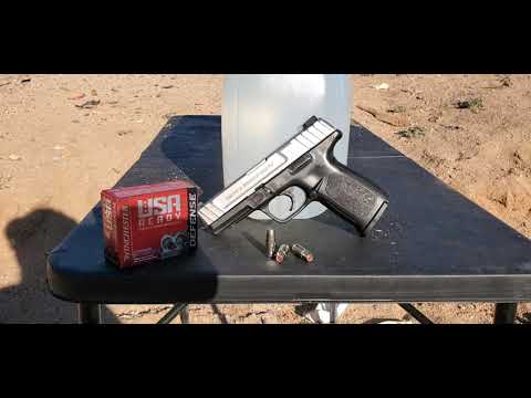 9mm winchester usa ready 124 grain +p defense