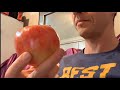 Eating A Juicy Apple But Every Time He Takes A Bite It Speeds Up