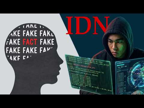شرح اداه idn homegraph typosquatting تزيف الاسم