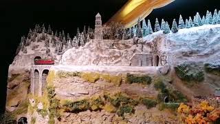 Château Chevalier expo train miniature.