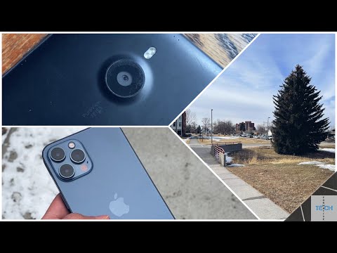 Nokia Lumia 1520 VS iPhone 12 Pro Max | Camera Comparison | 2021