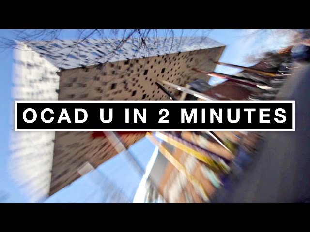 OCAD University vidéo #1