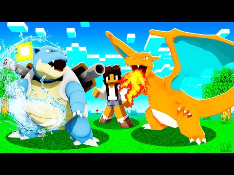 DEFEATING The Fire Gym In Minecraft Pixelmon