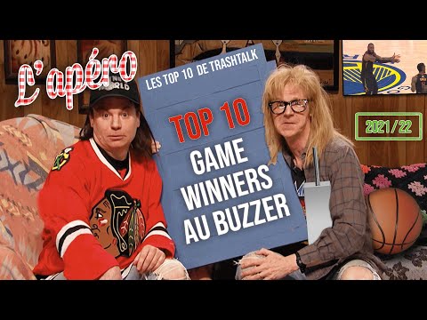 NBA Top 10 All-Time (2021-22) : game winners au buzzer