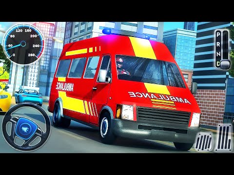 Ambulance Driving Emergency Simulator - Doctor Robot Rescue Animals - Android GamePlay #2