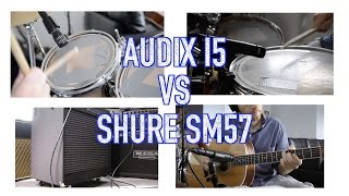 Video thumbnail for Audix i5 vs Shure SM57 Multi-Source Shootout by Sean Daniel