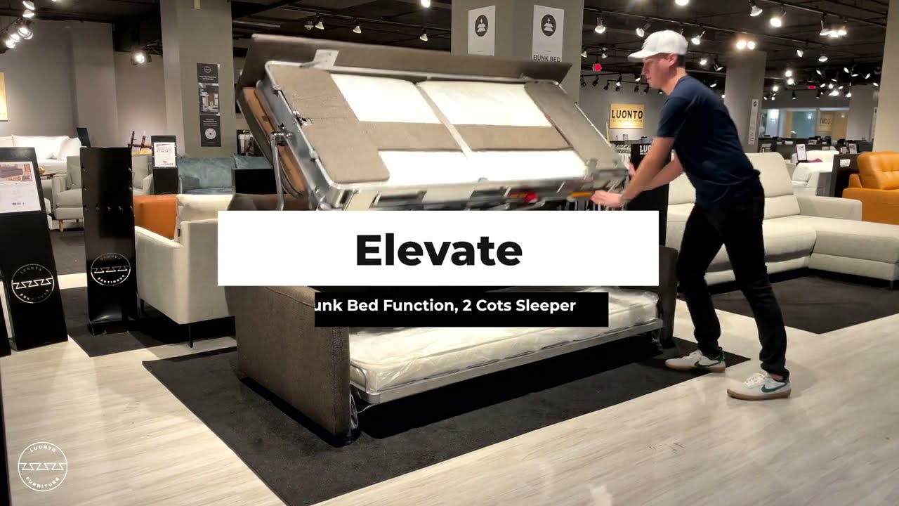 Elevate Cot Bunk Bed Sofa Sleeper