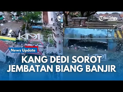 BIANG KEROK !!! Kang Dedi Mulyadi Minta Bongkar Jembatan Yang Menjadi Pemicu Banjir di  Bekasi