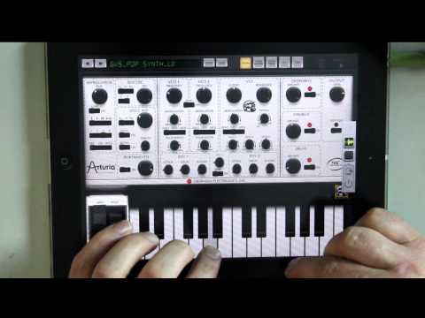 iPad Music App AUFX: Space & Arturia iSEM