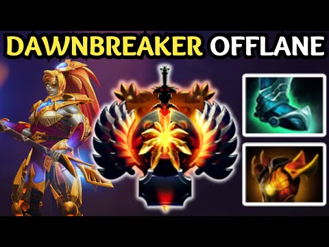 🔥 THEY CAN’T KILL HER — DAWNBREAKER OFFLANE GAMEPLAY | DOTA 2 🔥