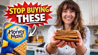 Never Buy Graham Crackers Again (Homemade Graham Cracker Recipe)