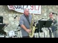 Ulterior Motive plays "Cove In It", by Joe Caploe, at Castroville Jazz Festival