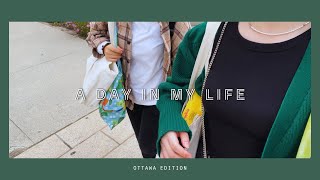 [Vlog] A day in my life | オタワに到着した友達をお迎えに行った日🐿