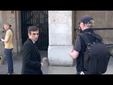 Peter Ellis Unexpectedly Visit The Royal Guard