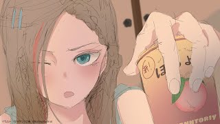 【雑談】気の抜けた炭酸と深夜のワンルーム【 来栖夏芽/にじさんじ】のサムネイル