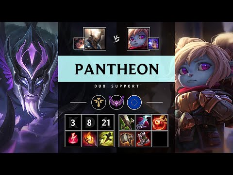 Pantheon Support vs Poppy - EUW Master Patch 25.15