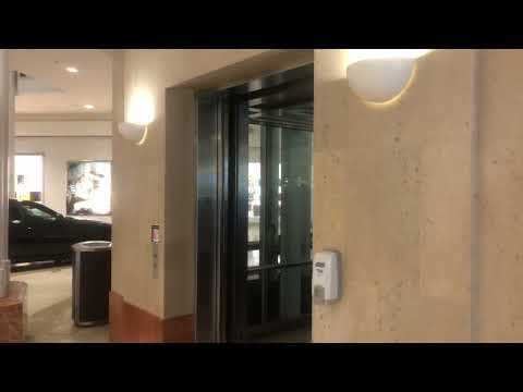 HUGE Montgomery Glass Hydraulic Elevator @ The Woodlands Mall, The Woodlands TX