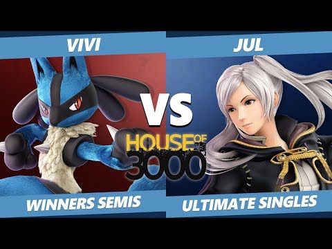 Smash Ultimate Tournament - Vivi (Lucario) Vs. Jul (Robin) SSBU Xeno 167 Winners Semis