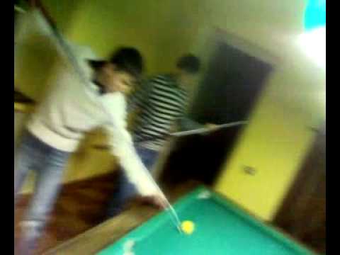 rox e giusti VS zaza e bota a biliardo