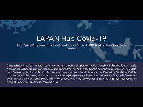 Video LAPAN Hub Covid-19