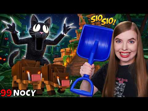 NOWY POTWÓR *CZARNY KOT*🐈🖤99 Nocy w Lesie w Roblox