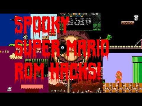 Spooky Super Mario ROM Hacks