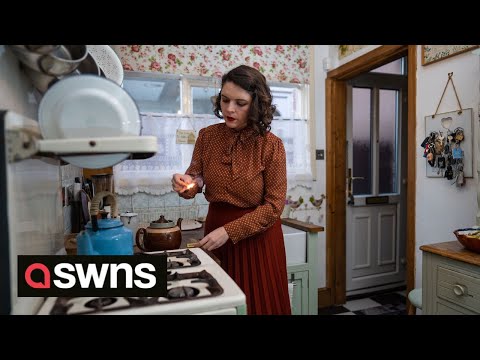 Meet the woman who looks like she's walked straight out the 1940s | SWNS
