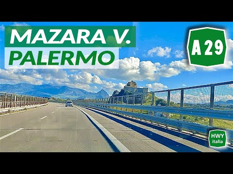 A29 | MAZARA del VALLO - PALERMO | Percorso completo feat.  @SicilianDriverSR ​