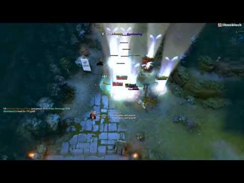 Dota 2 Troll Warlord combats Hellraisers vs Asus Polar g1