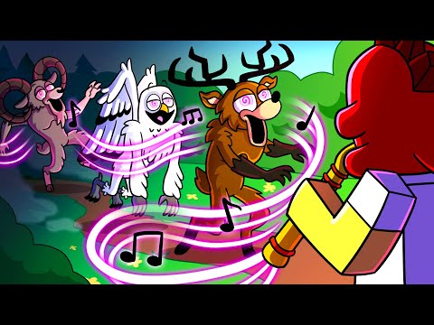 99 Nights, But Every Animal is TAMED?! (Cartoon Animation)