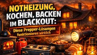 Notheizung, Kochen, Backen im Blackout: Diese Prepper-Lösungen funktionieren wirklich