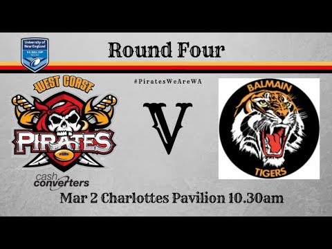 SG Ball 2019 Round 4 - West Coast Pirates v Balmain Tigers
