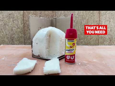 Compact Fill & Insulate: How much foam in a can?