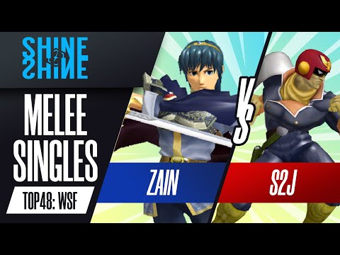Zain vs S2J - Melee Singles Top 48: WSF - Shine 2022 | Marth vs Cpt Falcon