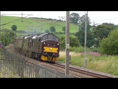 37668/37685 5z60 Carnforth Steamtown - Fort William J.Yard T.C. Sun. 25th July 2021