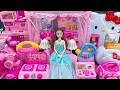 18 Minutes Satisfying With Unboxing Barbie Princess Pink Kitchen Rock Bed Play Set Review Toys ASMR