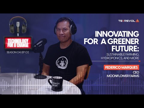 Innovating For A Greener Future | Federico Marques | Technology For A Change