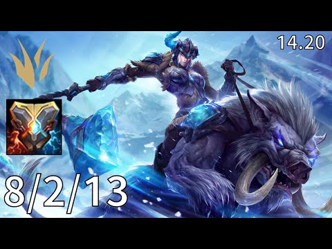 Sejuani Jungle vs Nocturne - EUW diamond | Patch 14.20