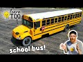 Explore A School Bus For Kids Learn About School Bus Educational School Bus Video For Kids