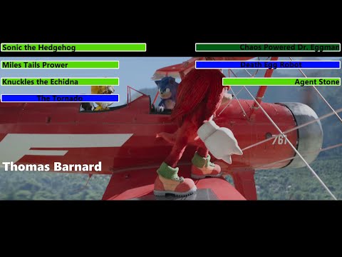 Sonic the Hedgehog 2 (2022) Final Battle with healthbars 1/4