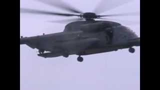 preview picture of video 'Hercules MC130 and Sikorsky MH-53's at Mildenhall 2001'