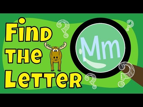 Alphabet Games | Find the Letter M