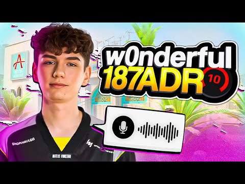 w0nderful’s INSANE Faceit Game – 36 Bomb & 187ADR VOICE COMMS (Apr 26)