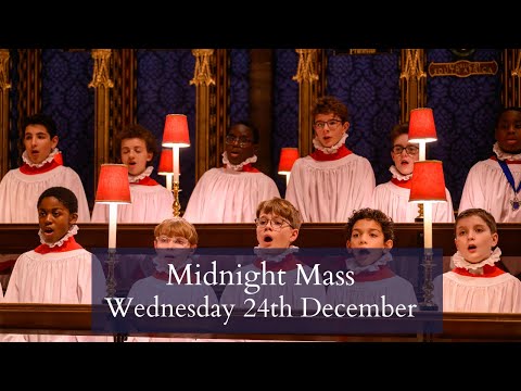 Watch Midnight Mass at Westminster Abbey