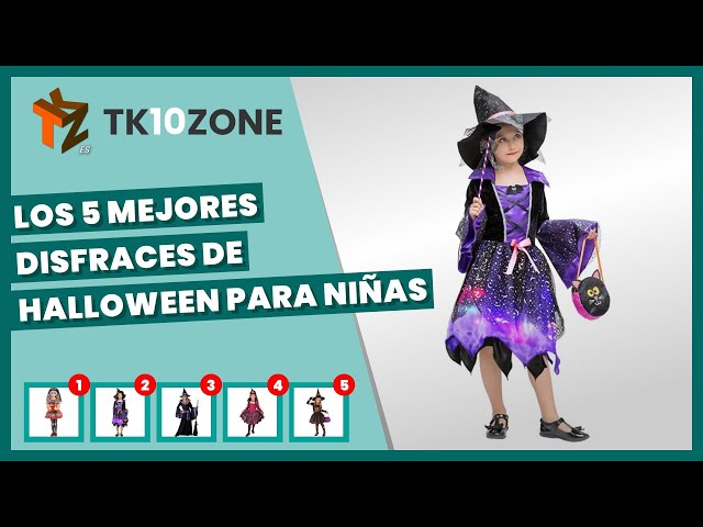 Vídeo relacionado con Morph Disfraz Bruja Niña Halloween, Traje Brujo Niña, Disfraces para Halloween y Carnaval, 10-12 años