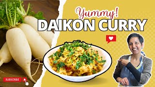 Quick & Healthy: A Tasty Daikon Curry Stir Fry Recipe by Nutritionist Deepa